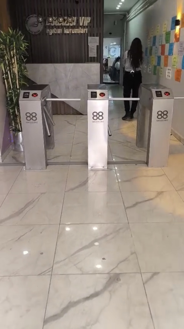 Boğaziçi VIP Ergani 8de8 turnike güvenlik sistemi