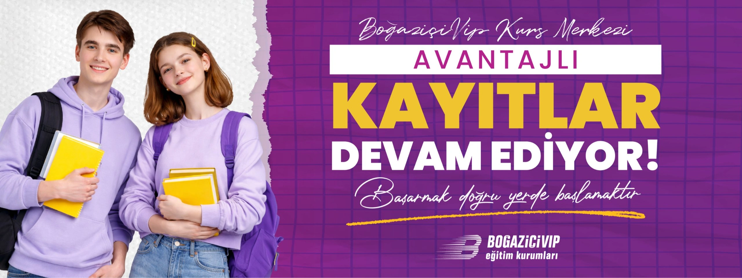 Boğaziçi VIP avantajlı kayıtlar devam ediyor duyurusu